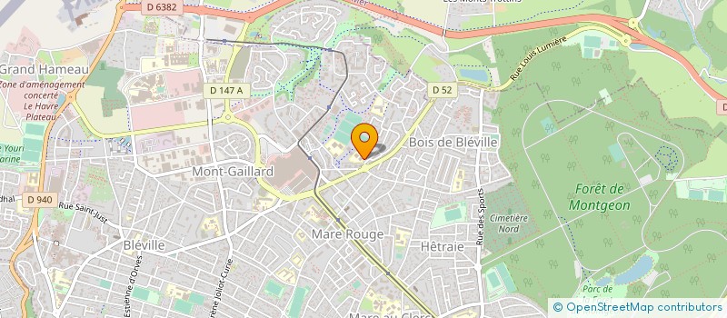 localisation de l'entreprise TRAIT D'UNION à LE HAVRE