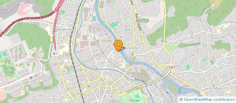 localisation de l'entreprise TRAIT D'UNION à NANCY