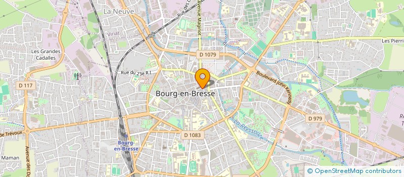 localisation de l'entreprise TRAIT D UNION à BOURG-EN-BRESSE
