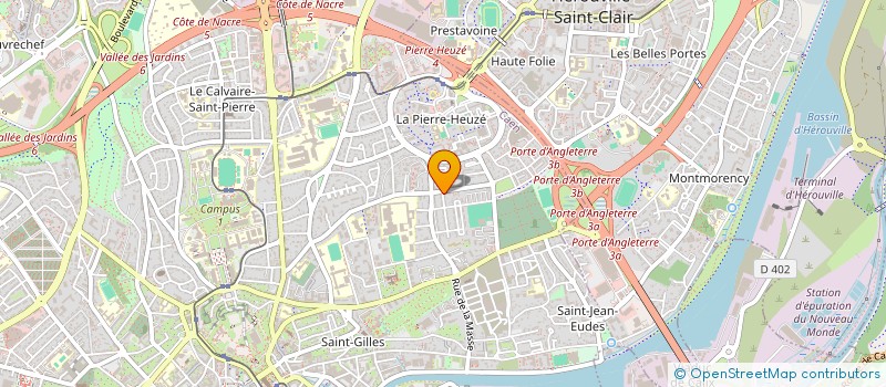 localisation de l'entreprise TRAIT D UNION à CAEN