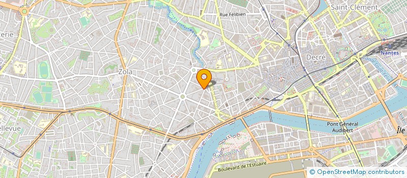 localisation de l'entreprise TRAIT D'UNION à NANTES
