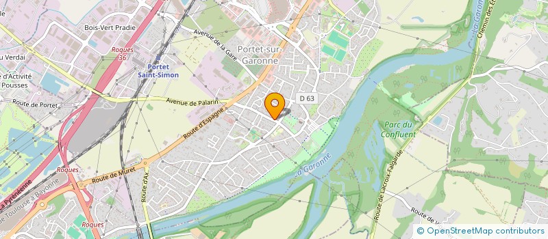 localisation de l'entreprise TRAIT-D'UNION  PORTET-SUR-GARONNE