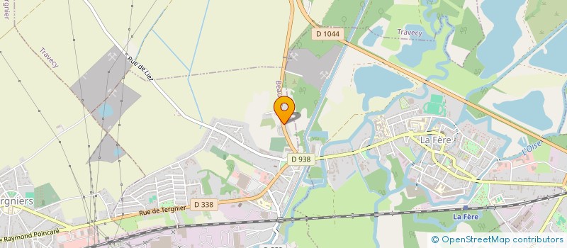 localisation de l'entreprise TRAIT D'UNION  VENDEUIL