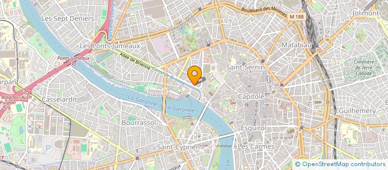 localisation de l'entreprise TRAIT D'UNION à TOULOUSE