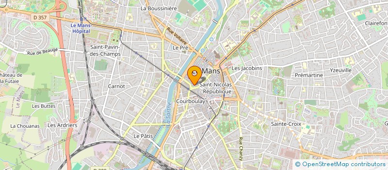 localisation de l'entreprise TRAIT D UNION  LE MANS