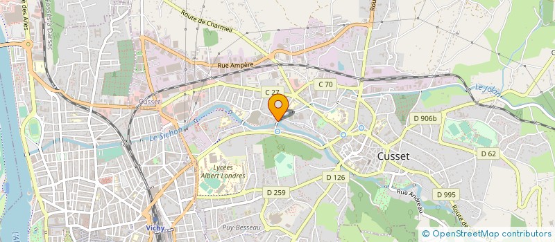 localisation de l'entreprise TRAIT D'UNION-ARTISANS  VARENNES-SUR-ALLIER