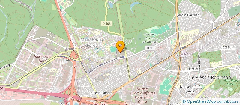 localisation de l'entreprise TRAIT D'UNION CLAMART à CLAMART