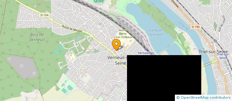 localisation de l'entreprise TRAIT D'UNION CONNAITRE FAIRE CONNAITRE à VERNEUIL-SUR-SEINE