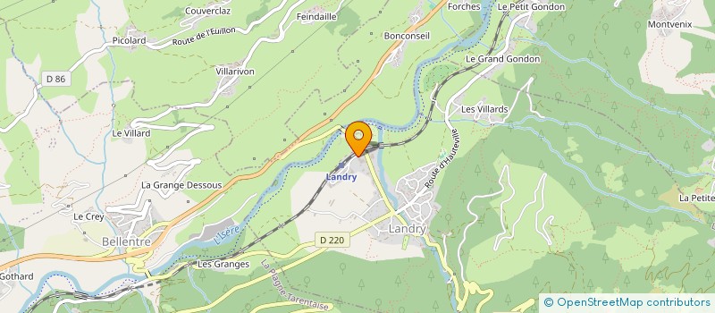 localisation de l'entreprise TRAIT D'UNION COOPERATIVE  LANDRY