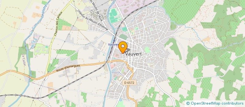 localisation de l'entreprise TRAIT D'UNION DE VAUVERT à VAUVERT