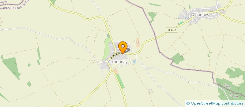 localisation de l'entreprise TRAIT D'UNION GLANDINOIS  GLAND