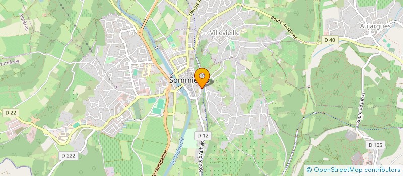 localisation de l'entreprise TRAIT D'UNION PRO-EXPO à SOMMIERES