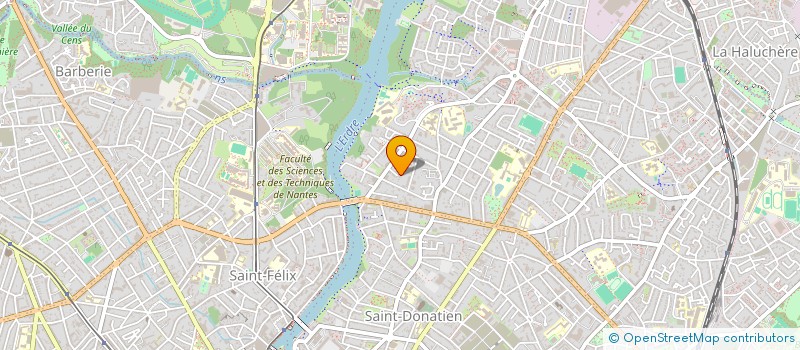 localisation de l'entreprise TRAIT D'UNIONS à NANTES