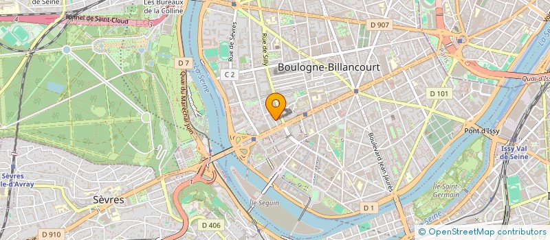 localisation de l'entreprise TRAIT DE COUPE à BOULOGNE-BILLANCOURT
