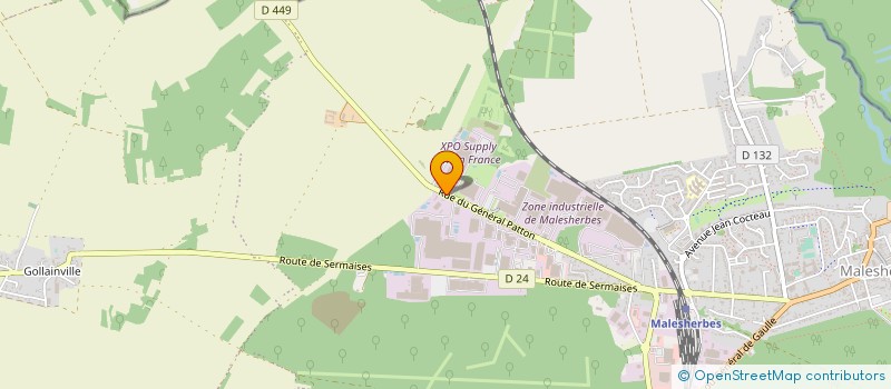 localisation de l'entreprise TRAITAPHYT à LE MALESHERBOIS