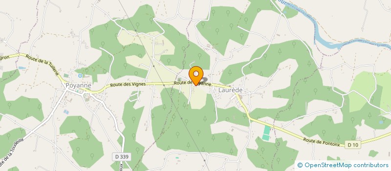 localisation de l'entreprise TRAITAT  LAUREDE