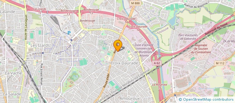 localisation de l'entreprise TRAITDECO à TOULOUSE