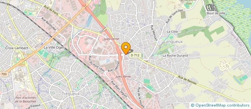 localisation de l'entreprise TRAITEMENT COMPTA INFORMATIQUE à LANGUEUX