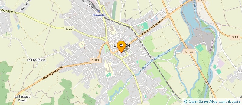 localisation de l'entreprise TRAITEMENT D'ACTIVITES MULTIPLES à BRIOUDE
