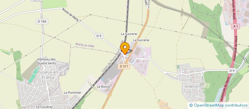 localisation de l'entreprise TRAITEMENT DE L EAU  T D E à MARLY-LA-VILLE