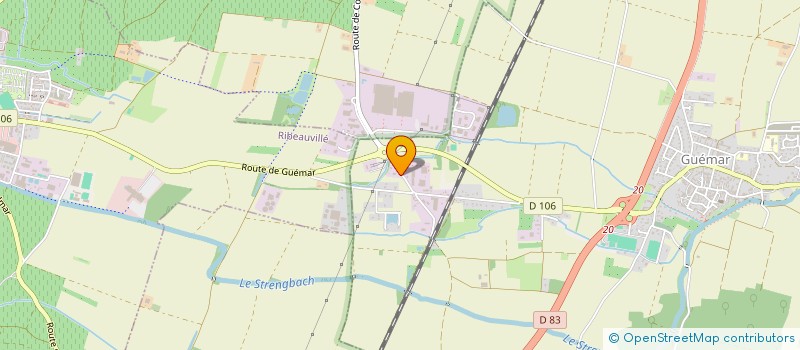localisation de l'entreprise TRAITEMENT DE SURFACE DE L'EST à GUEMAR