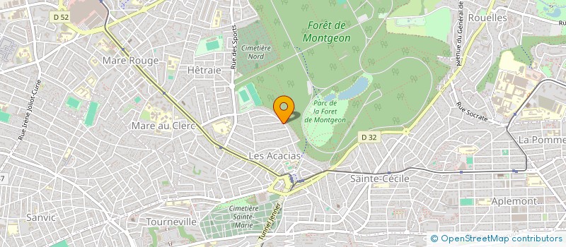 localisation de l'entreprise TRAITEMENT DE TEXTES  LE HAVRE