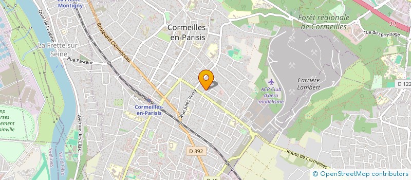 localisation de l'entreprise TRAITEMENT EAUX ECONOMIE ENERGIE à CORMEILLES-EN-PARISIS