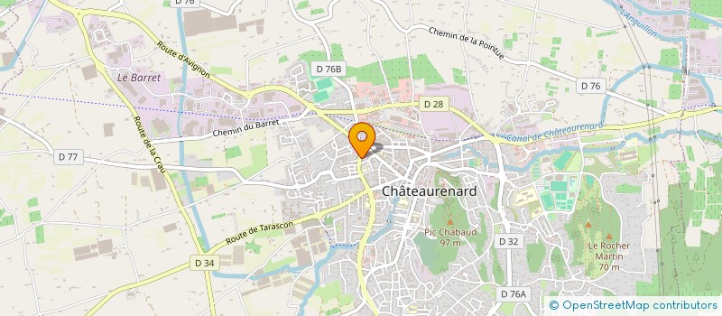 localisation de l'entreprise TRAITEMENT ENTREPOT FRIGORIFIQ à CHATEAURENARD