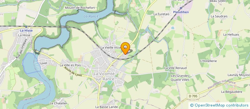 localisation de l'entreprise TRAITEMENT INDUSTRIEL DE PRODUIT ALIMENT à PLEUDIHEN-SUR-RANCE