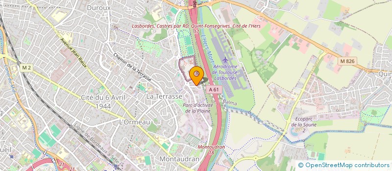 localisation de l'entreprise TRAITEMENT PARASITAIRE DES BOIS ET ISOLATIONS à TOULOUSE