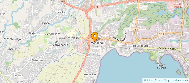 localisation de l'entreprise TRAITEMENTS DE DECHETS AUTOMOBILES à BAIE MAHAULT