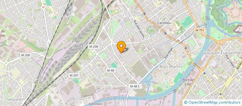 localisation de l'entreprise TRAITEMENTS LAMBIN à LILLE