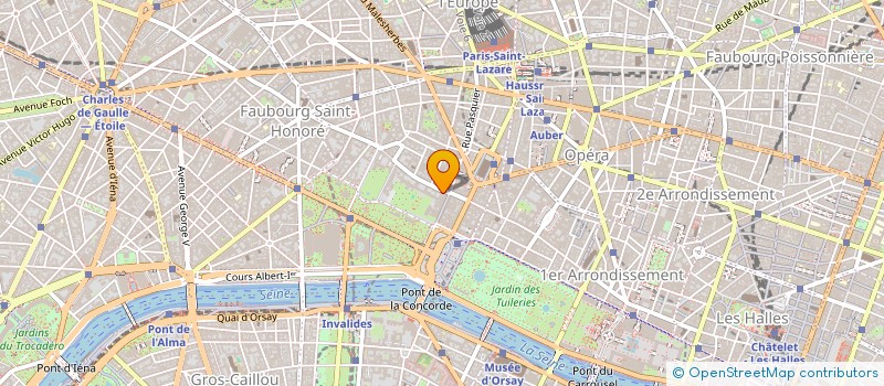 localisation de l'entreprise TRAITEMENTS REALISATIONS INFORMATIQUES  PARIS