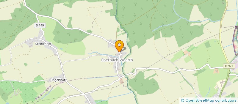 localisation de l'entreprise TRAITEUR A L'ANCRE D'OR  OBERBRONN