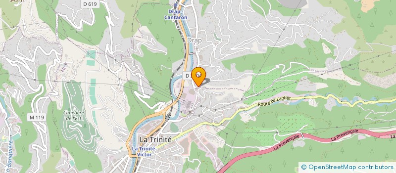 localisation de l'entreprise TRAITEUR BERLUGAN à LA TRINITE