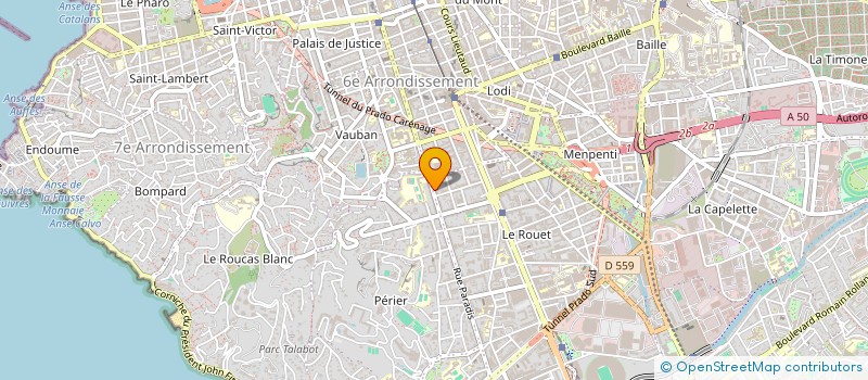 localisation de l'entreprise TRAITEUR COCKTAIL PATISSERIE à MARSEILLE