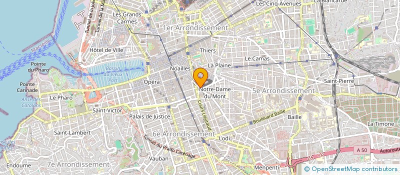 localisation de l'entreprise TRAITEUR DE LA PLACE à MARSEILLE