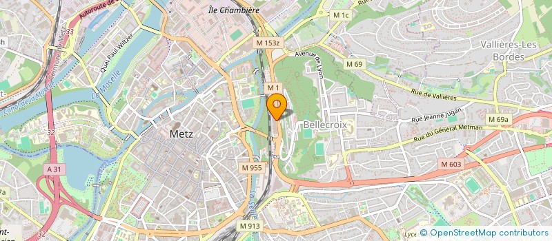 localisation de l'entreprise TRAITEUR DU BOULEVARD DE TREVES  METZ