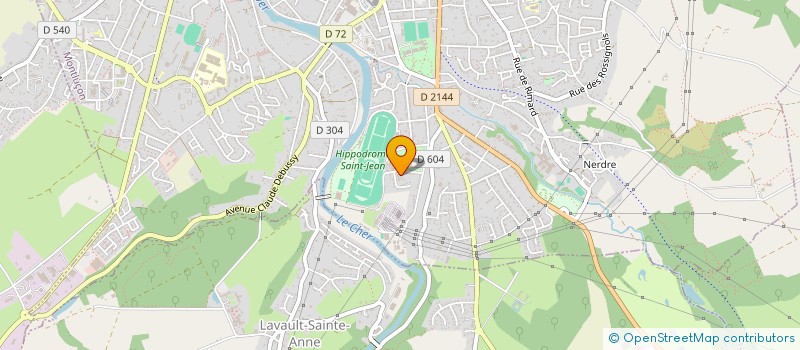 localisation de l'entreprise TRAITEUR DU PARC à MONTLUCON