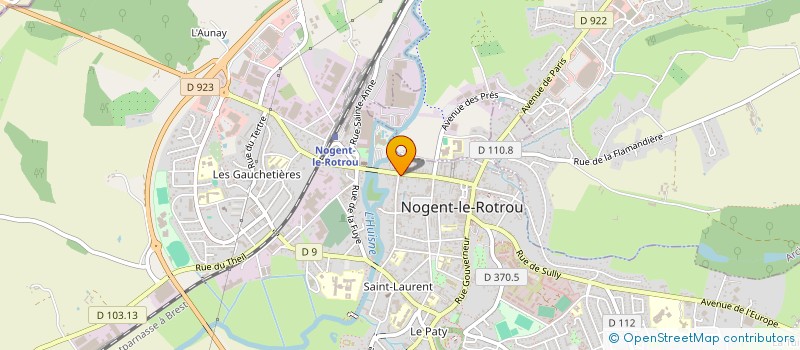 localisation de l'entreprise TRAITEUR DU PERCHE à NOGENT-LE-ROTROU