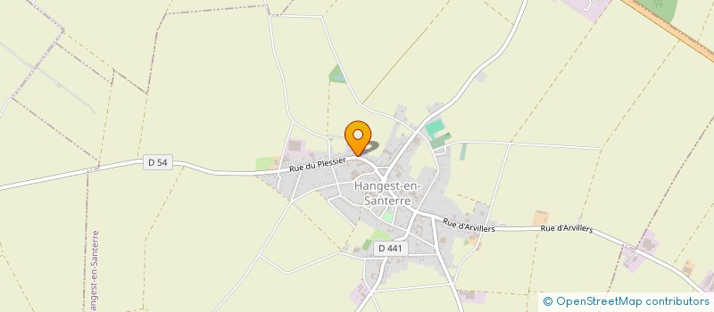 localisation de l'entreprise TRAITEUR ET TRADITION CROSNIER  HANGEST-EN-SANTERRE