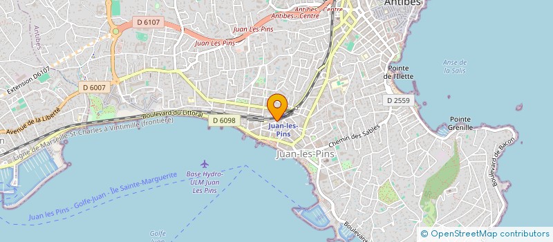 localisation de l'entreprise TRAITEUR GAGOU DE PARIS à ANTIBES