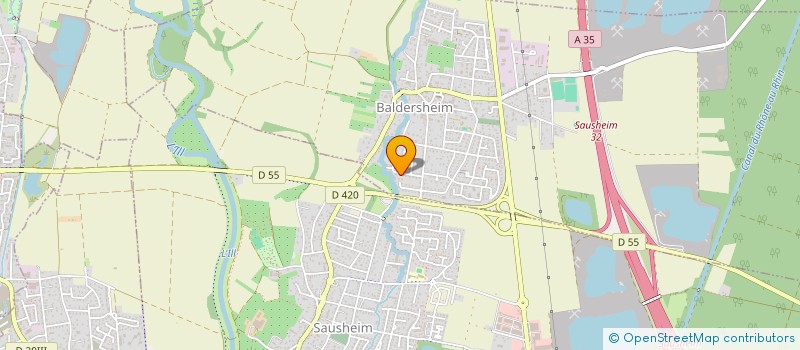 localisation de l'entreprise TRAITEUR GOURMAND  BALDERSHEIM