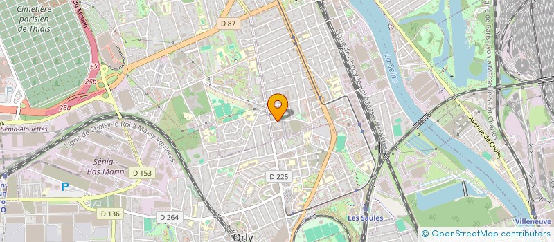 localisation de l'entreprise TRAITEUR KIM BRAZZA à CHOISY-LE-ROI