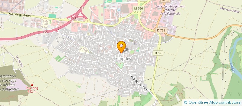 localisation de l'entreprise TRAITEUR L ART DES METS  LEMPDES