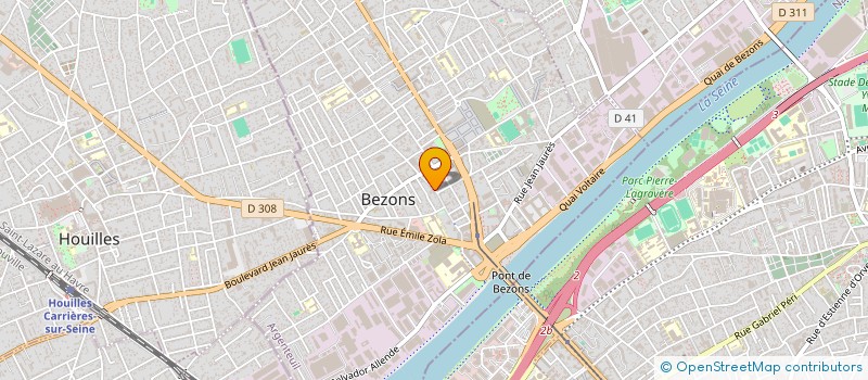 localisation de l'entreprise TRAITEUR PASSION à BEZONS