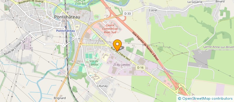 localisation de l'entreprise TRAITEUR SARAH'ZIN  PONTCHATEAU