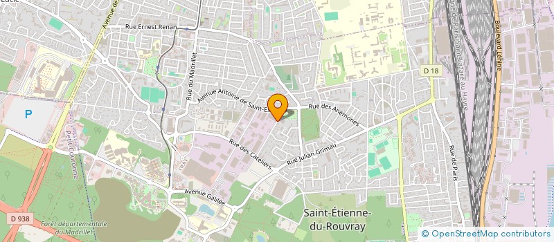 localisation de l'entreprise TRAITEUR SERVICE à SAINT-ETIENNE-DU-ROUVRAY