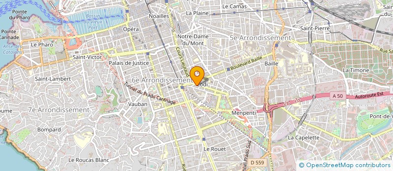 localisation de l'entreprise TRAITEUR SERVICES à MARSEILLE