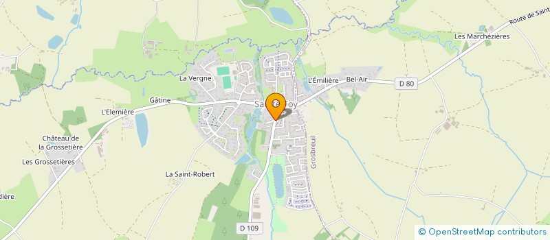 localisation de l'entreprise TRAITEUR SERVICES A DOMICILE  SAINTE-FOY